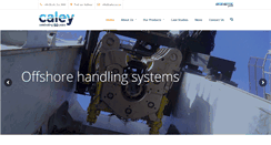 Desktop Screenshot of caley.co.uk